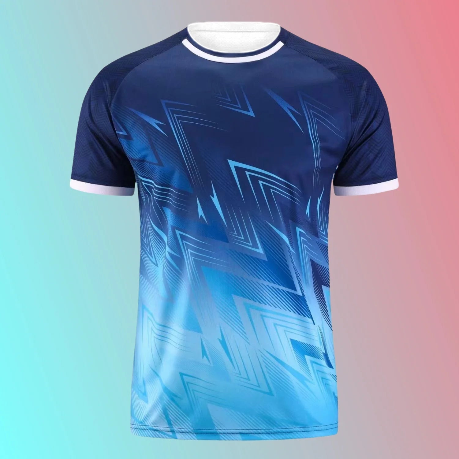 Gym T Shirt 3D Printed Quick Dry Short Sleeve Round Neck T Shirt Summer Outdoor Casual Running Training Sports Men's T-Shirts