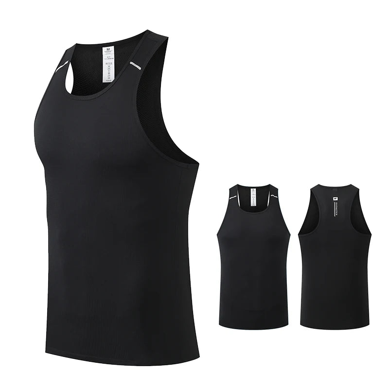 Sleeveless Athletic Fitness Training Vest