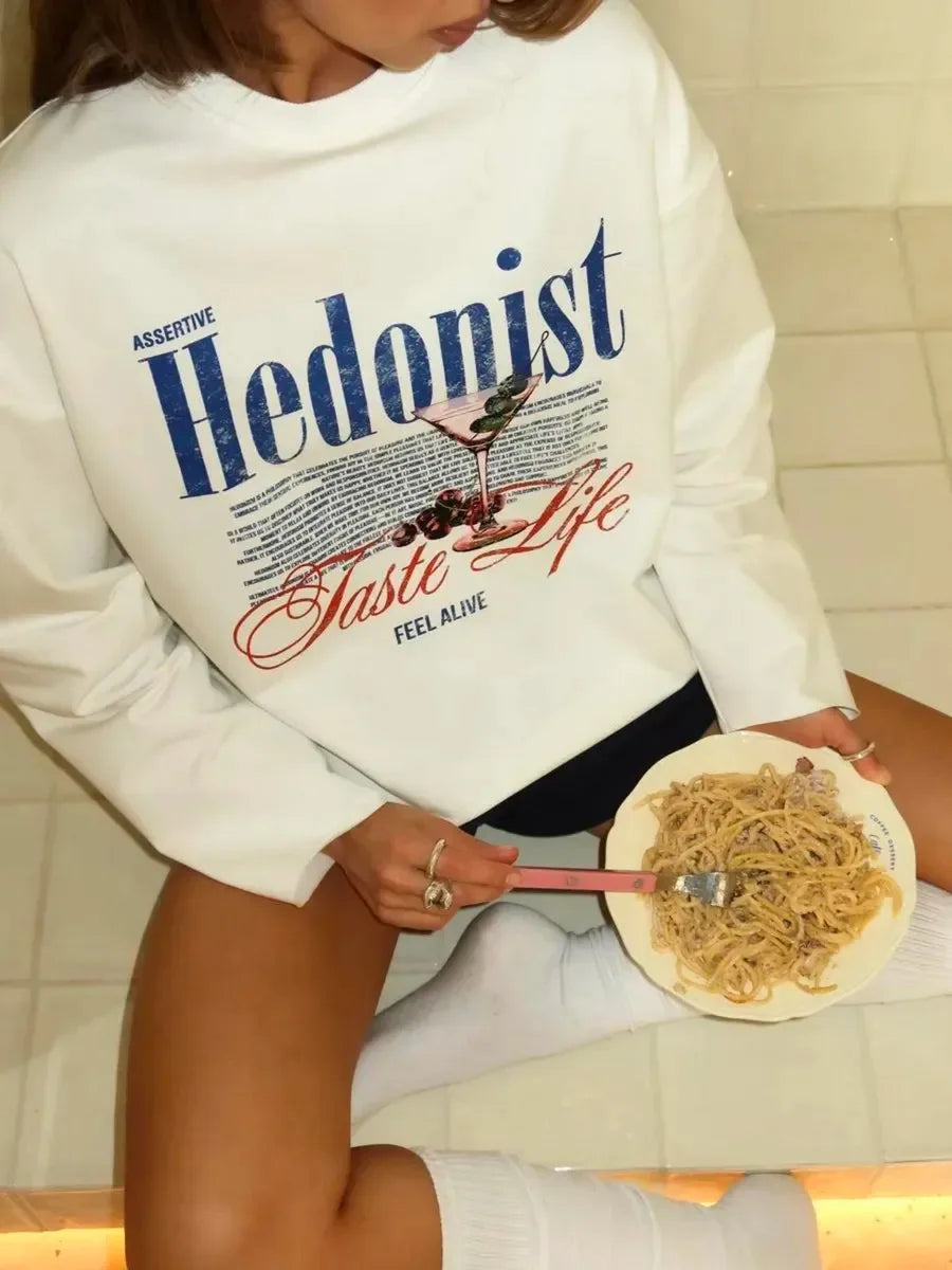 Streetwear T Shirts Women Clothing Print Long Sleeve Tees Casual Fashion  Camisetas Cartoon Y2k Tops Oversized T-shirts