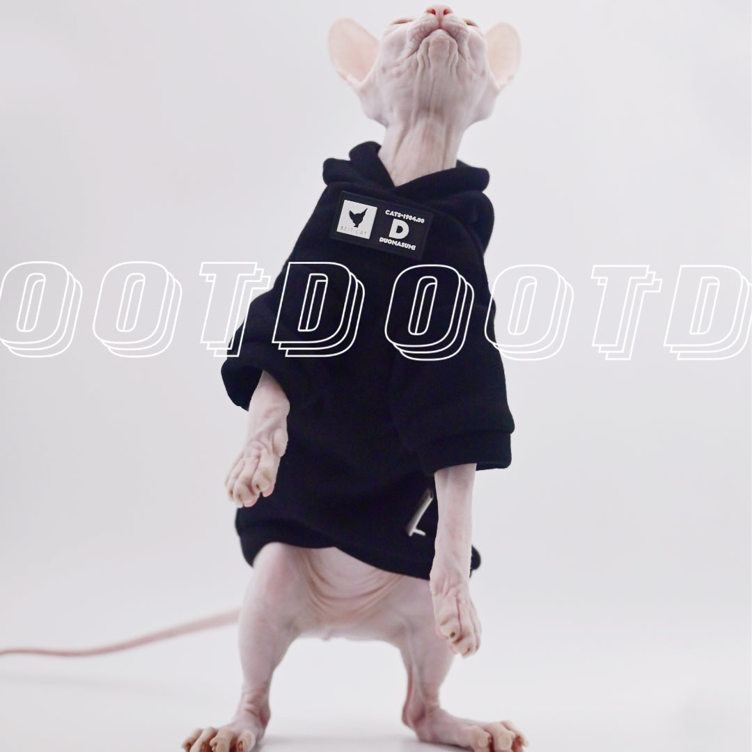 Hairless Cat Fashion Pullover Hoodie