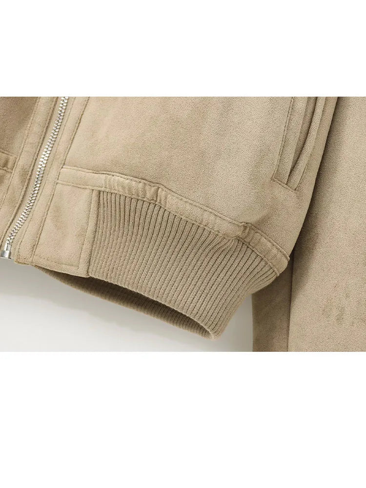 Reversible Fleece Streetwear Winter Jacket