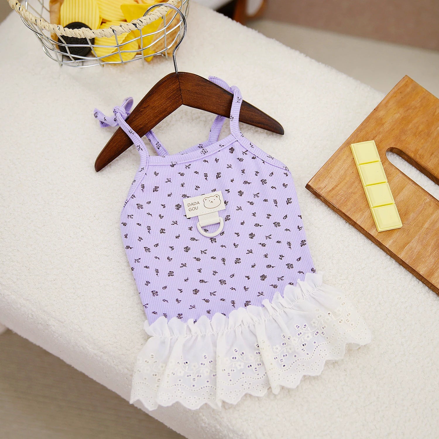 Floral Summer Dog Princess Skirt