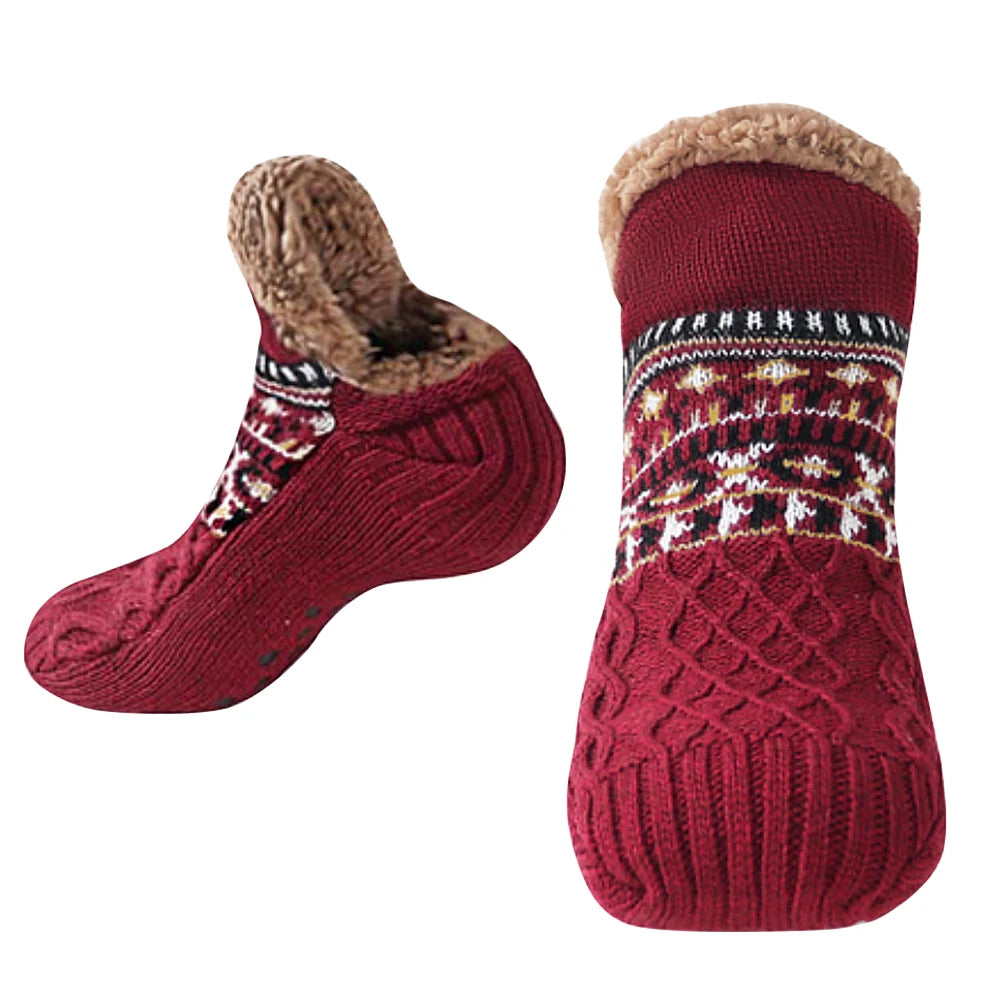 Winter Fuzzy Non-Slip Slipper Socks