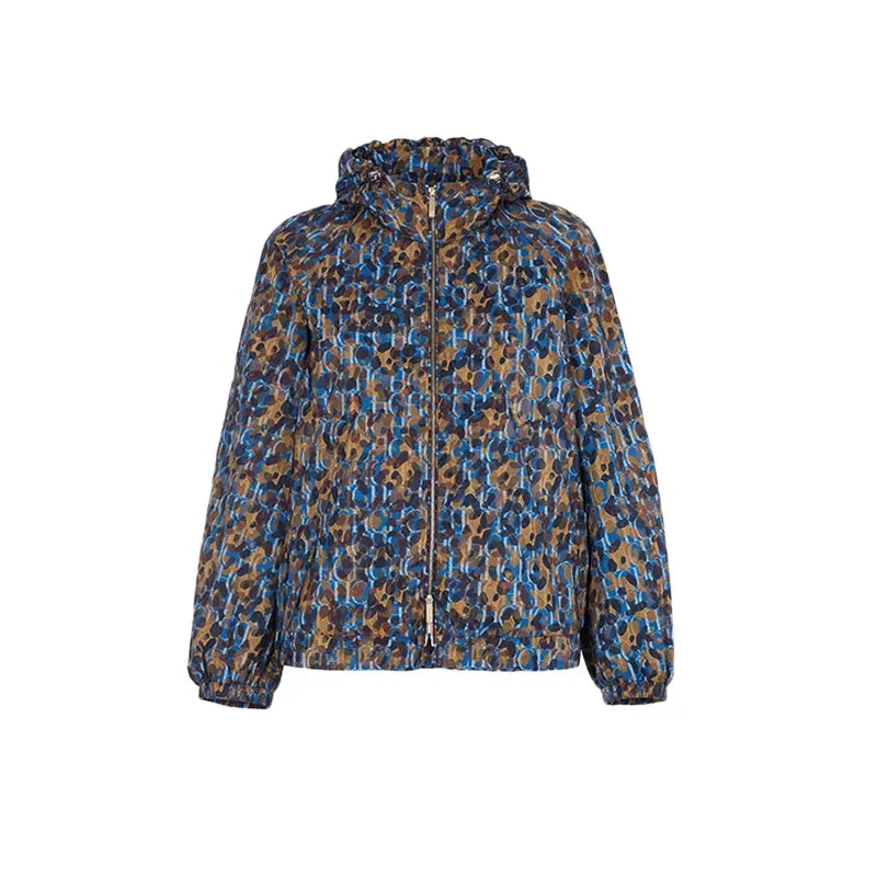 Elegant Hooded Casual Autumn Coat