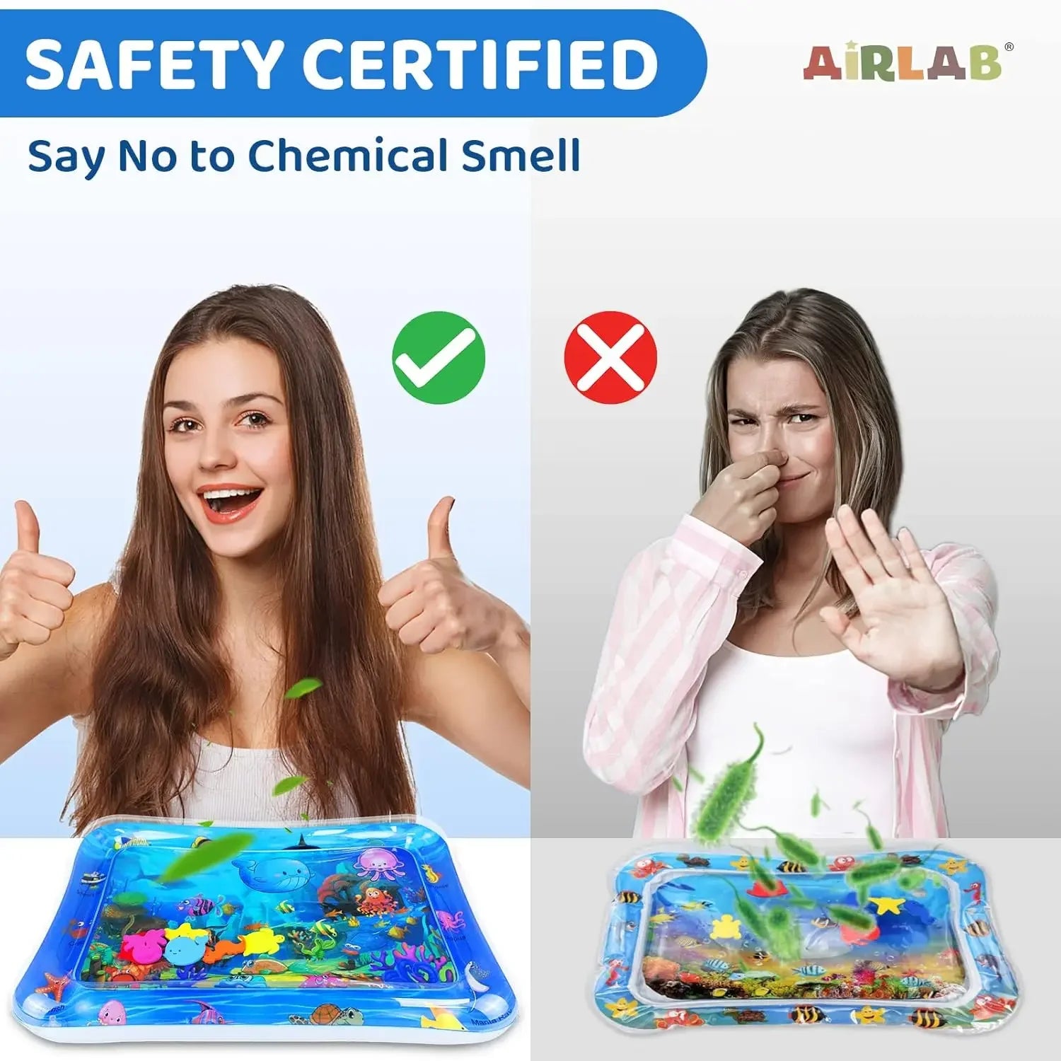 Ocean Theme Inflatable Water Playmat