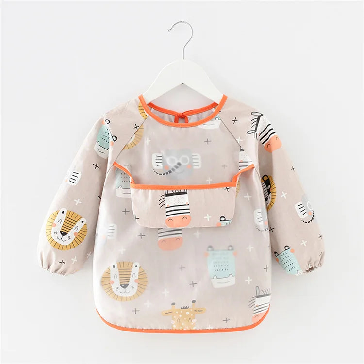 Waterproof Long Sleeve Baby Bib