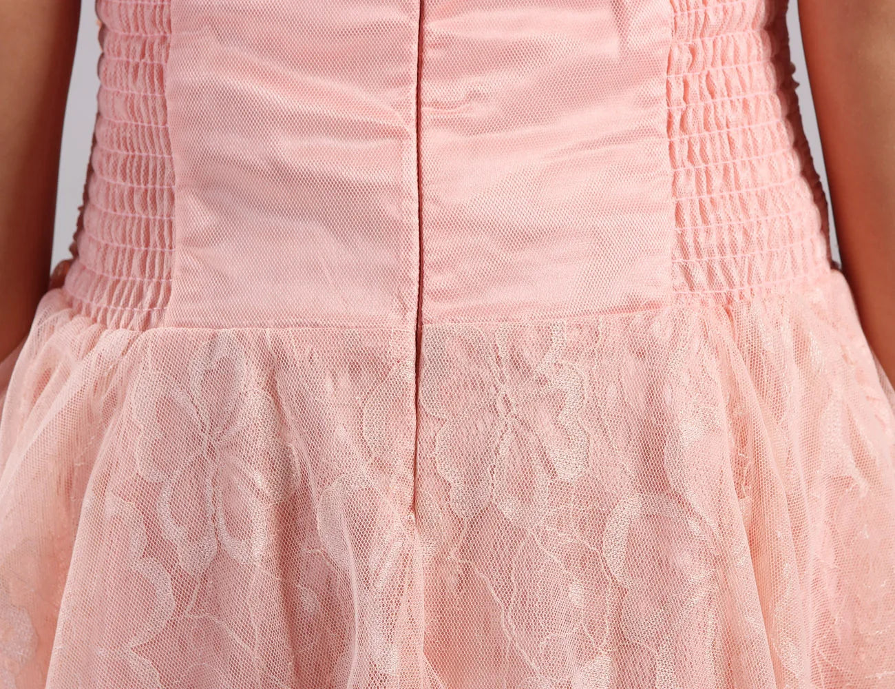 Trailing Princess Party Girls Dress