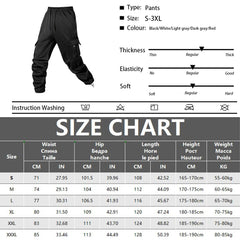 Men's Joggers Pants Loose Drawstring Long Pants Men Multi-pocket Sweatpants Casual Cargo Trousers For Men Fitness