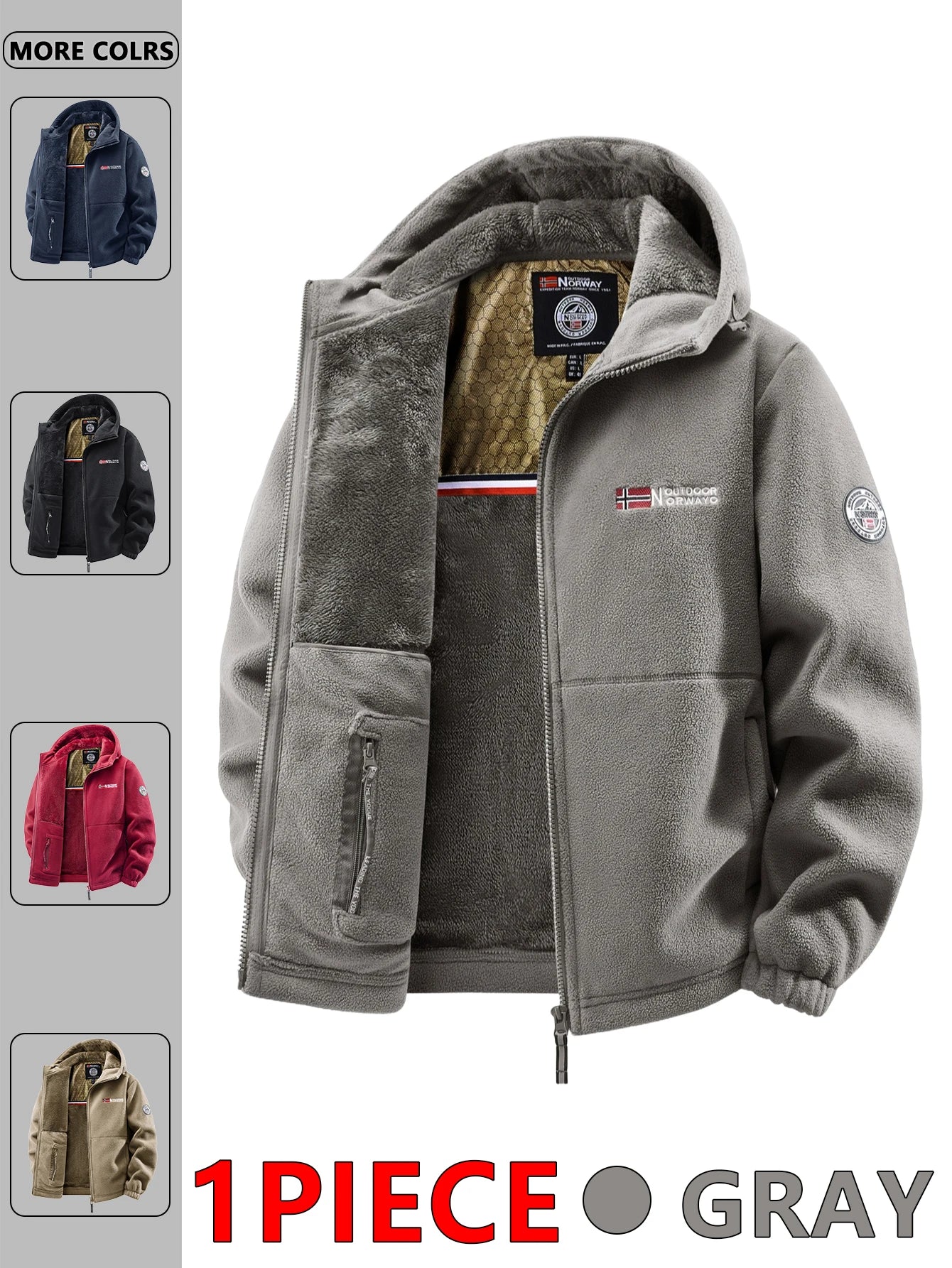 Versatile Hooded Casual Travel Jacket