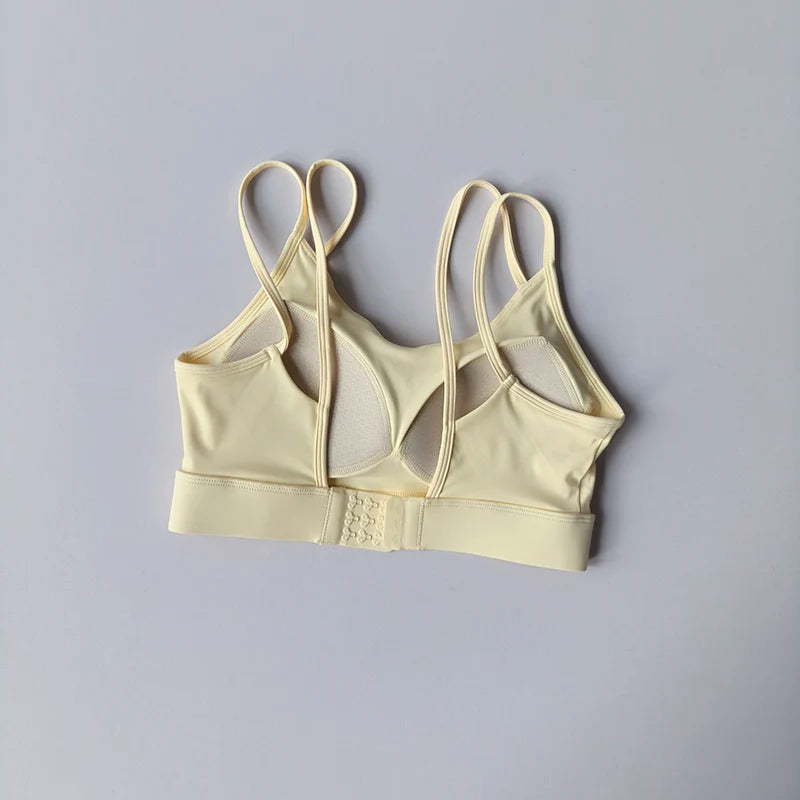 High Support Sports Bra for Women Maximum Impact Racerback Workout Top Moisture-Wicking Running Fitness Bra