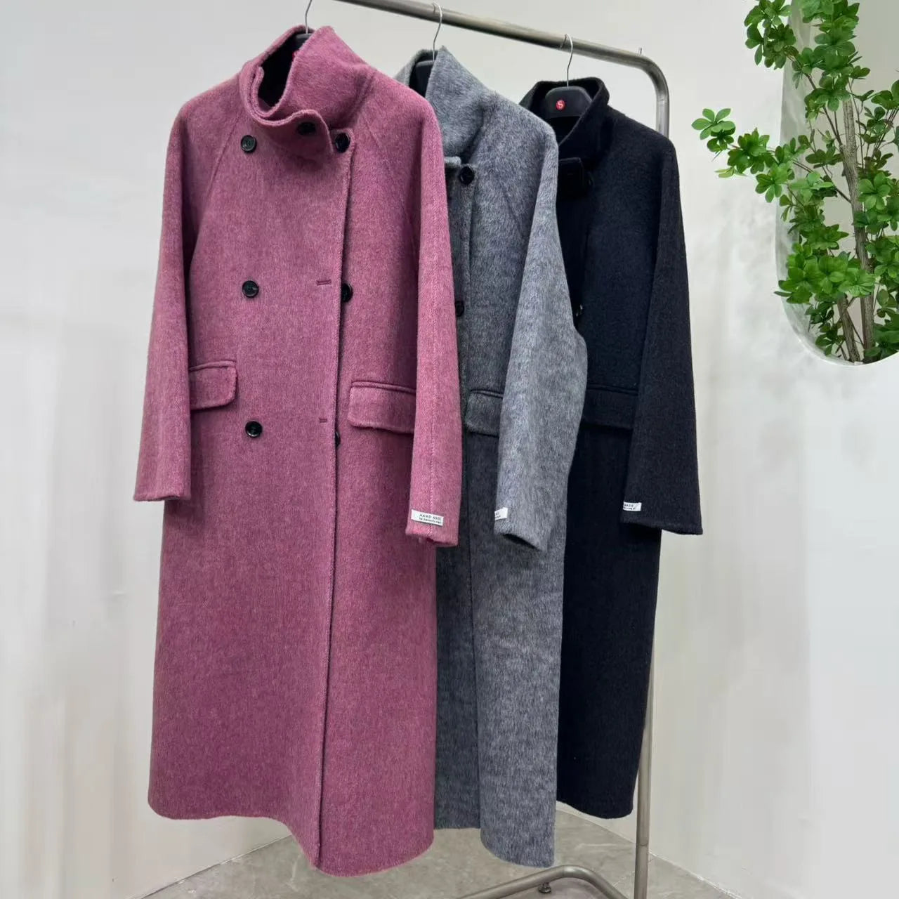 Retro Double-Sided Wool Short Coat