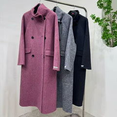 Retro Double-Sided Wool Short Coat