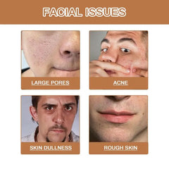 Men Facial Wash Deep Cleansing Oil Control Exfoliating Whitening Moisturizing For Daily Skin Care Dullness Removal