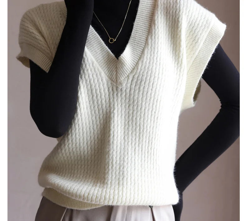 Ruffled Turtleneck Stretch Tee Women