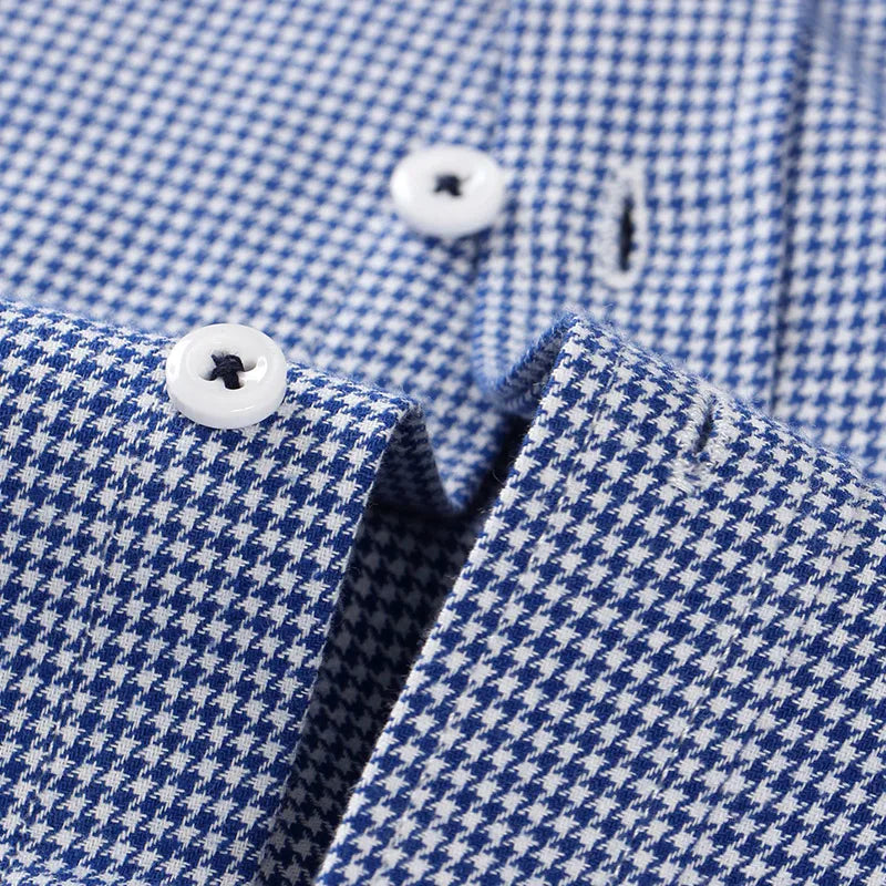 Striped Cotton Long Sleeve Shirt