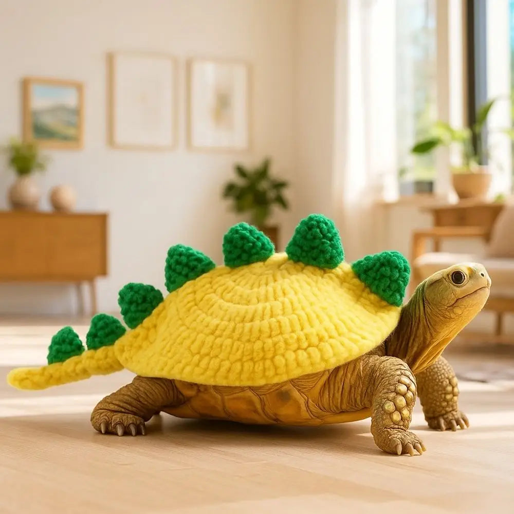 Cartoon Turtle Knitted Pet Sweater