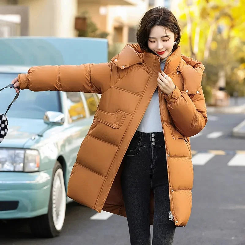 Warm Hooded Winter Padded Jacket