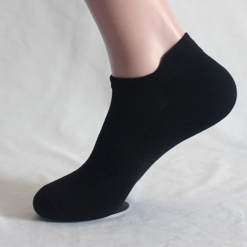 Breathable Cotton Low Tube Socks
