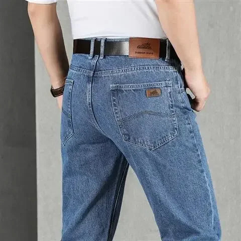 Vintage Loose Straight Work Jeans