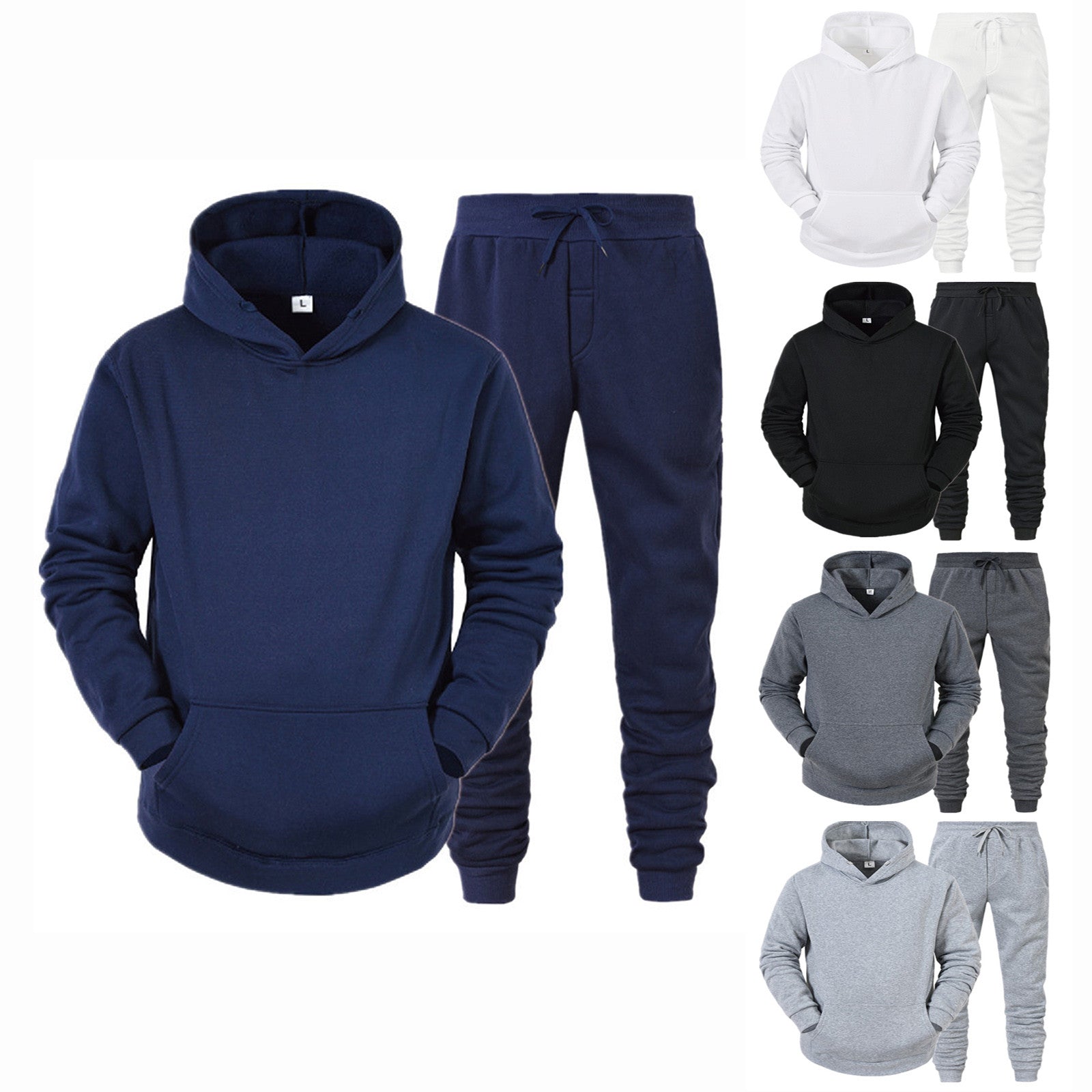 Urban Fleece Sportswear Tracksuit Set