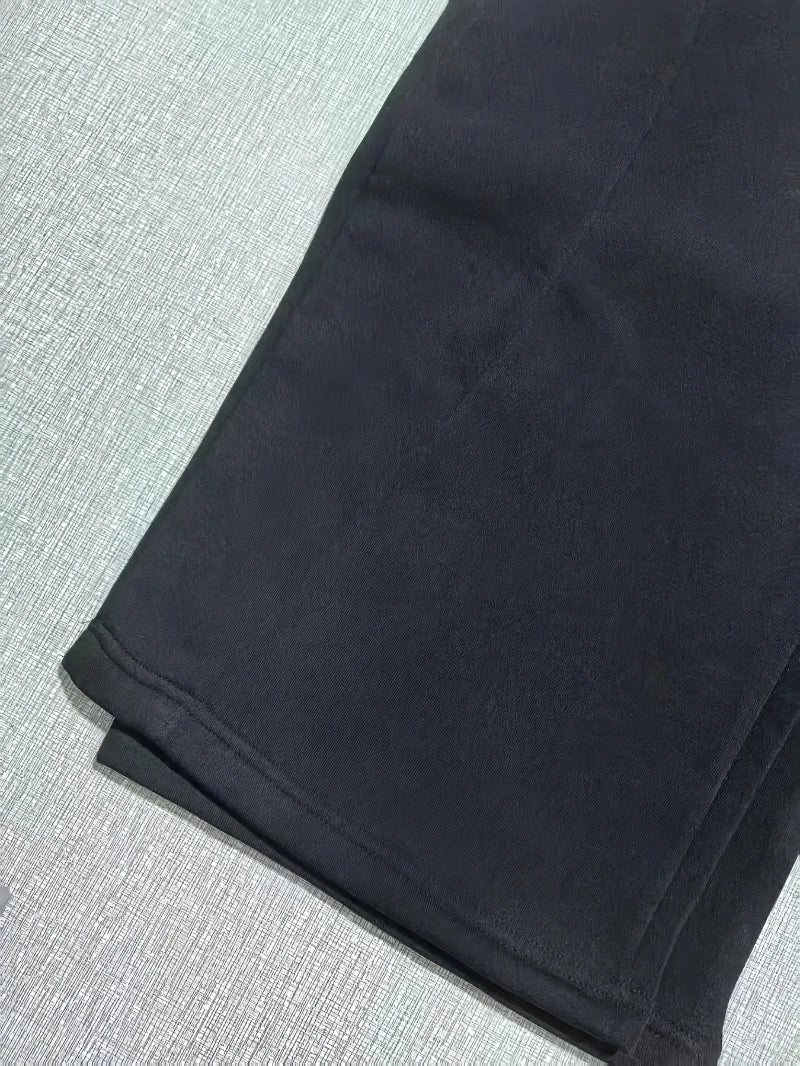 Men's & Women's Heavy-Duty Straight-Leg Joggers - All-Season Gym Pants with Elastic Waist & Belt-Free Design Workout Bottoms