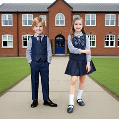 Preppy Kids School Uniform Set