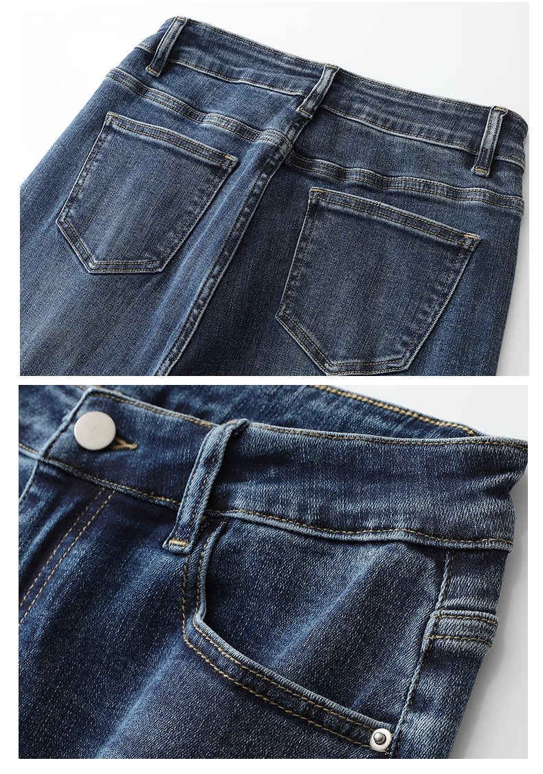 Plus Size Wide Leg Jeans