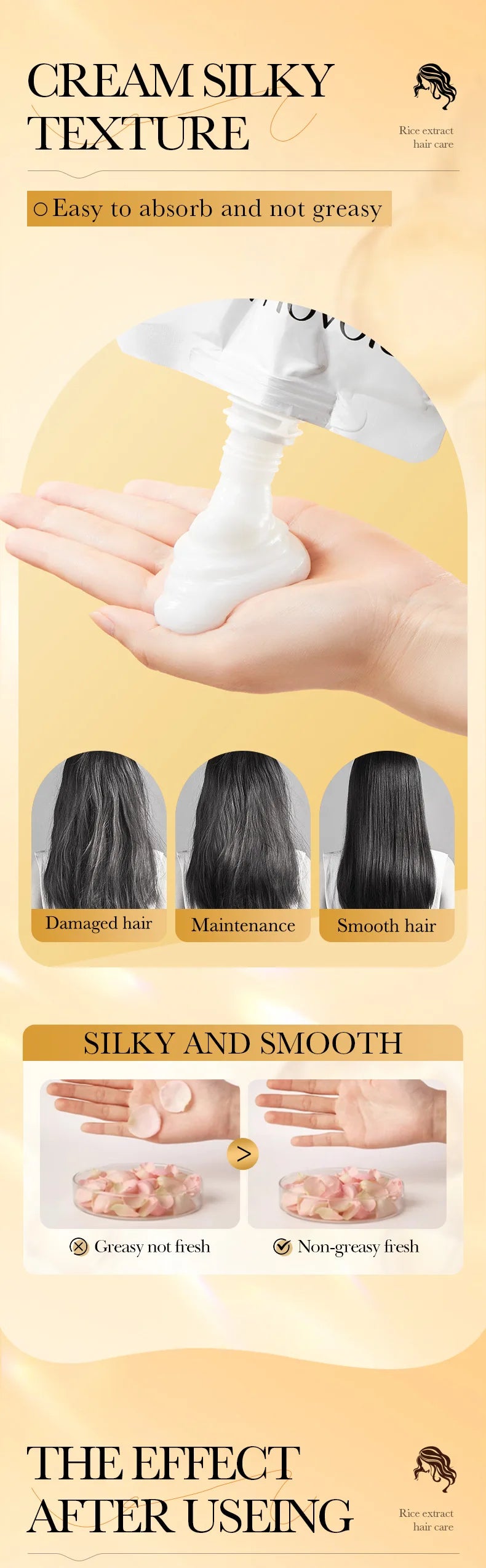 Rice Keratin Instant Repair Mask