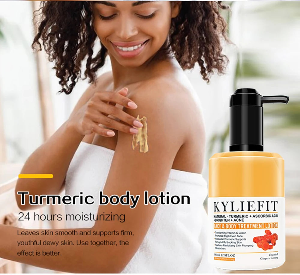 Organic Turmeric Brightening Skincare Kit