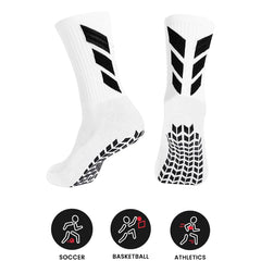 Grip Knee Sport Training Socks