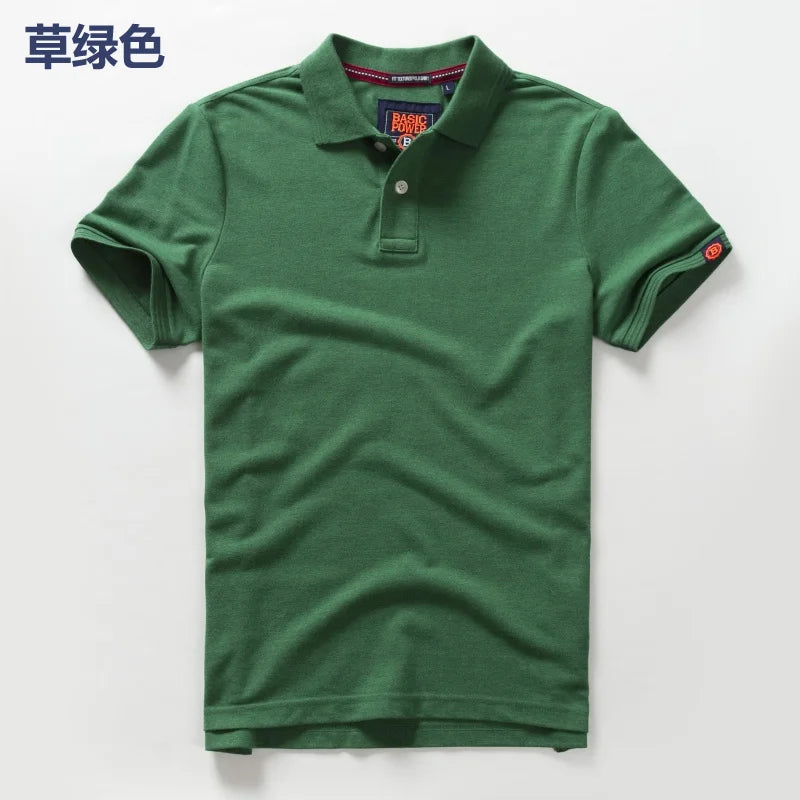 Embroidered Cotton Summer Party Polo