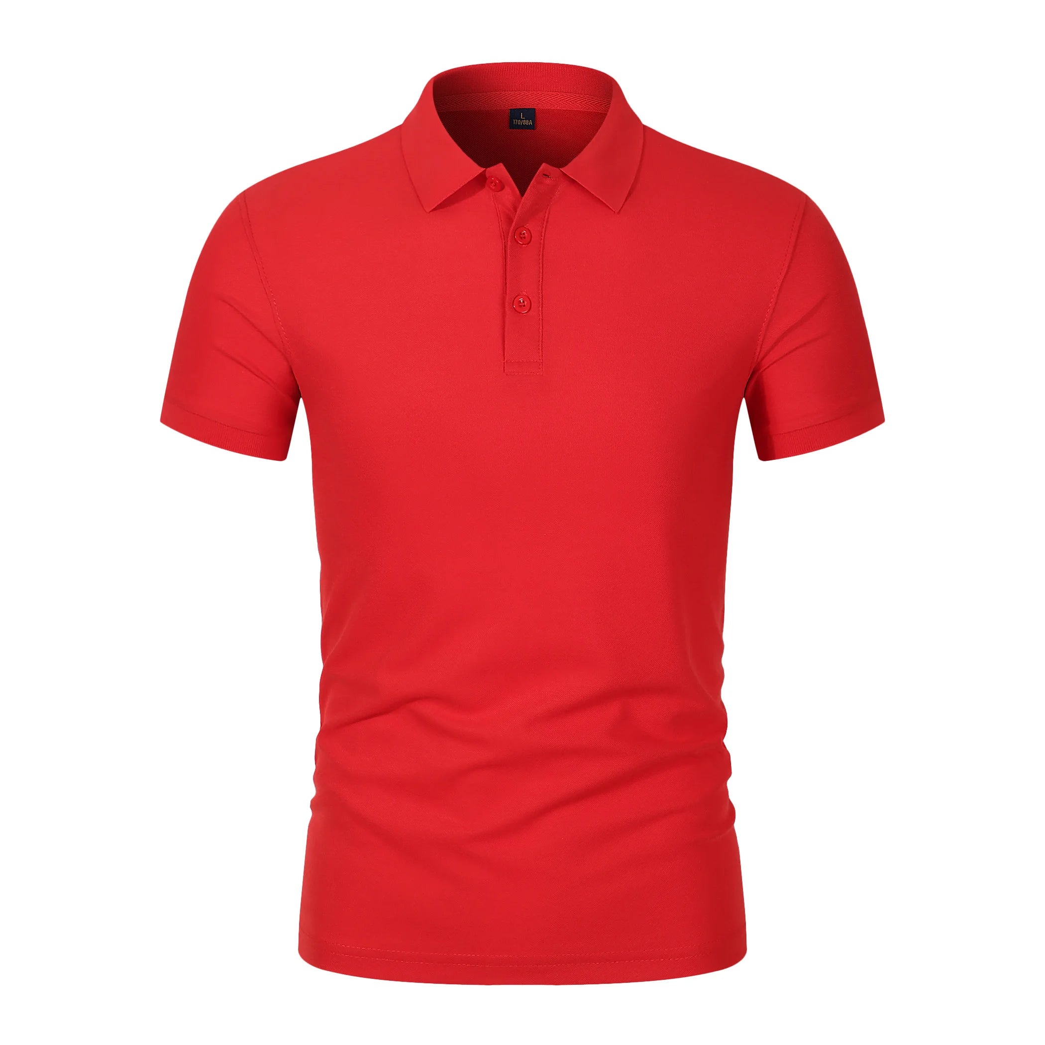 2025 Hot Sale Men's Summer Casual Breathable Comfortable Polo Shirt Men's Solid Color High Quality Short Sleeve T-Shirt ﻿