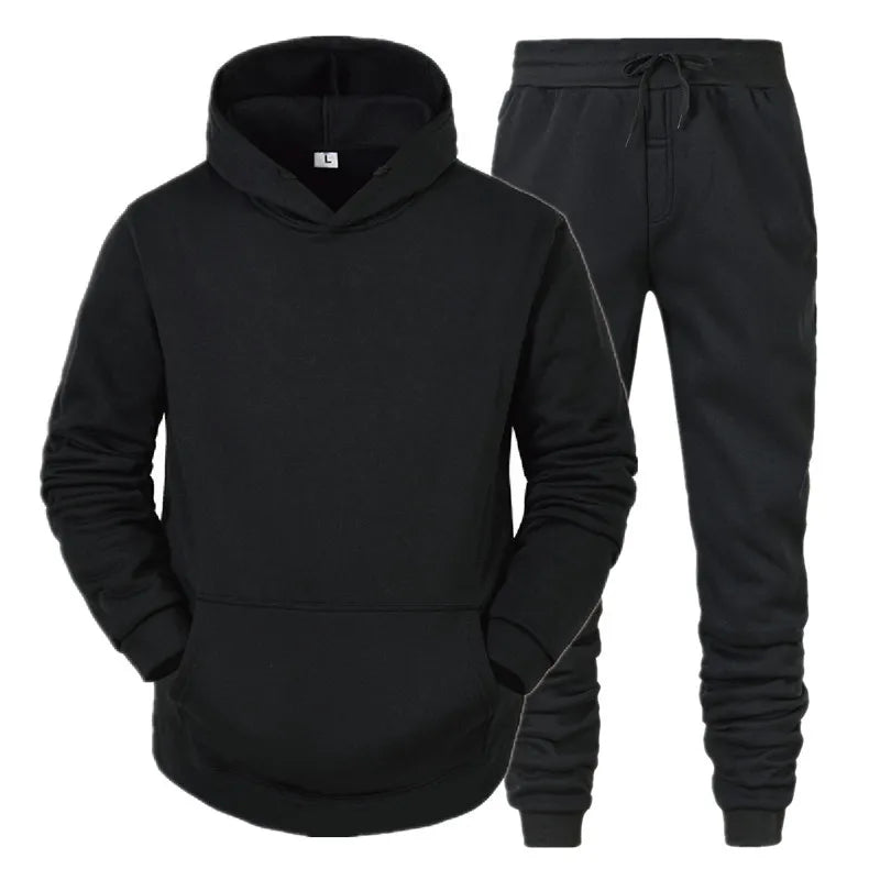 Urban Fleece Sportswear Tracksuit Set
