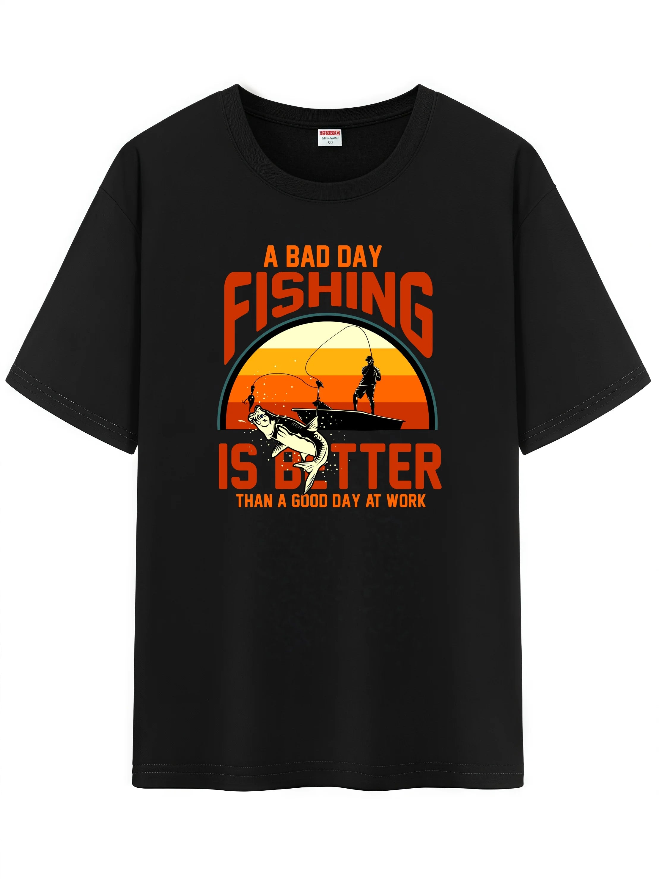 Retro Cartoon Graphic Crew Tee