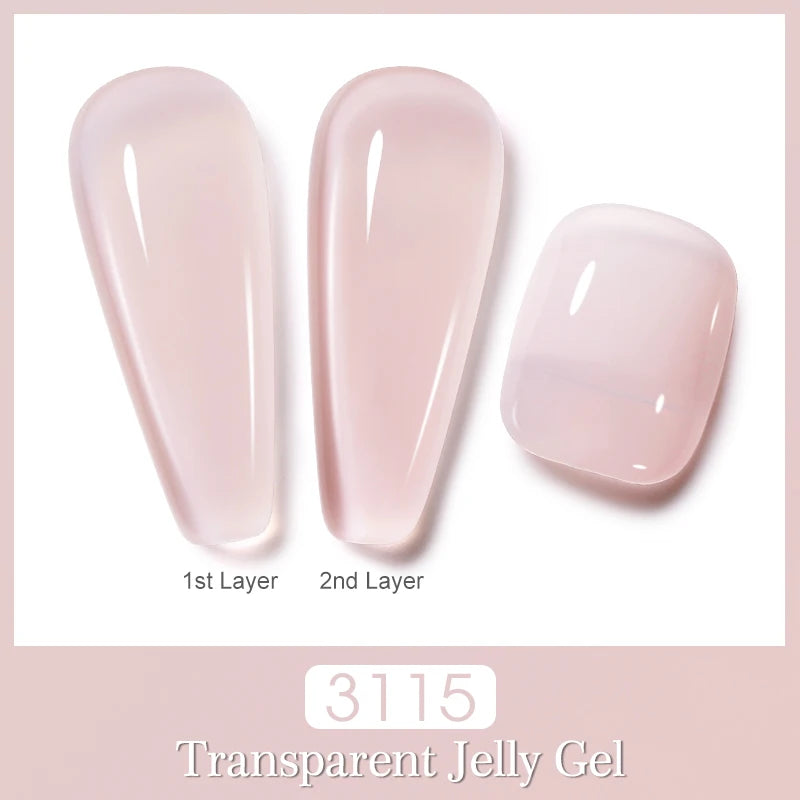 NAILCO 333 Colors Gel Nail Polish Semi Permanent Varnishes Nails Art Design Hybrid Soak Off Top Base Coat UV Gel Manicure 15ml