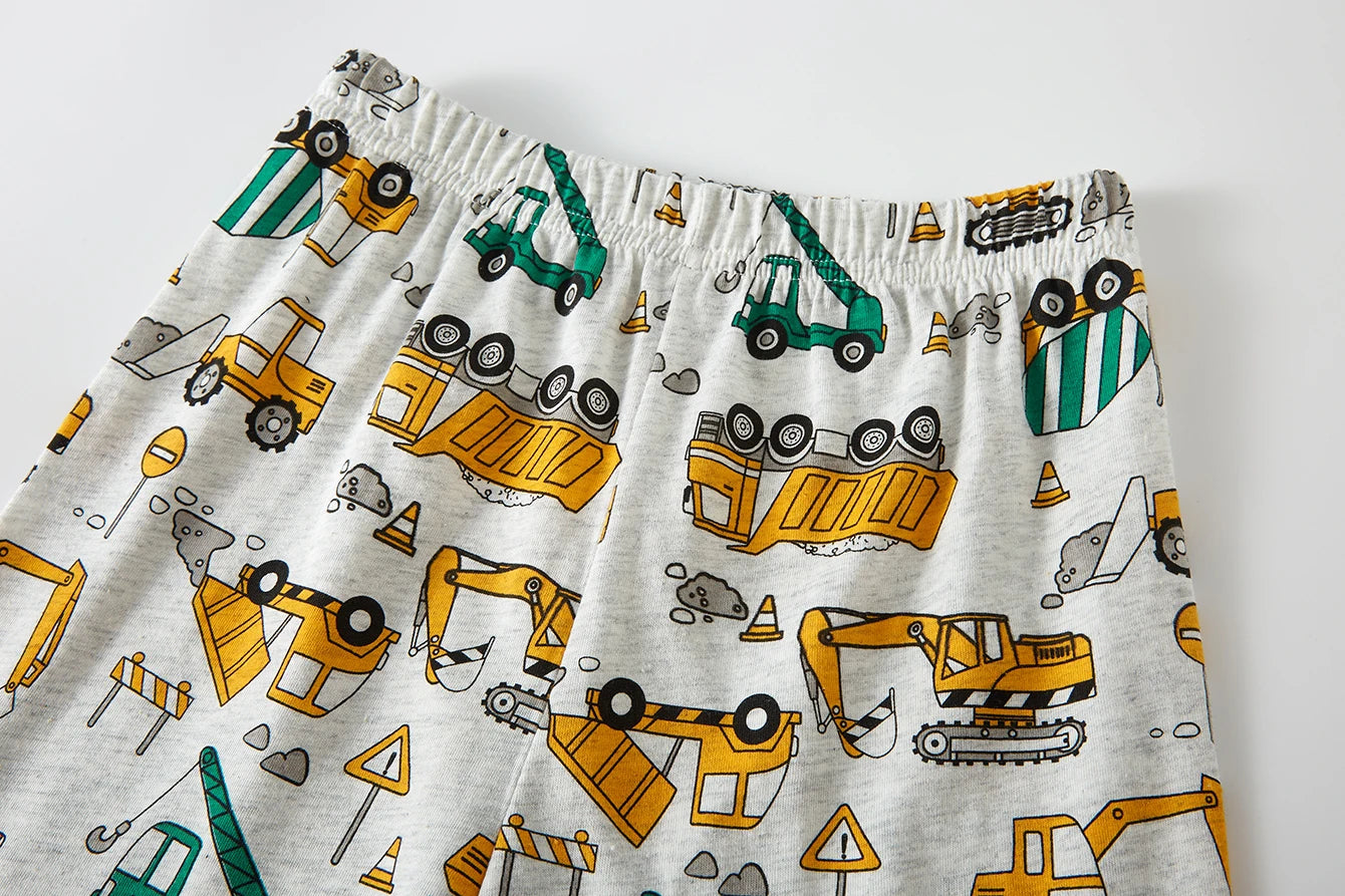 Playful Cotton Boys Pajama Set