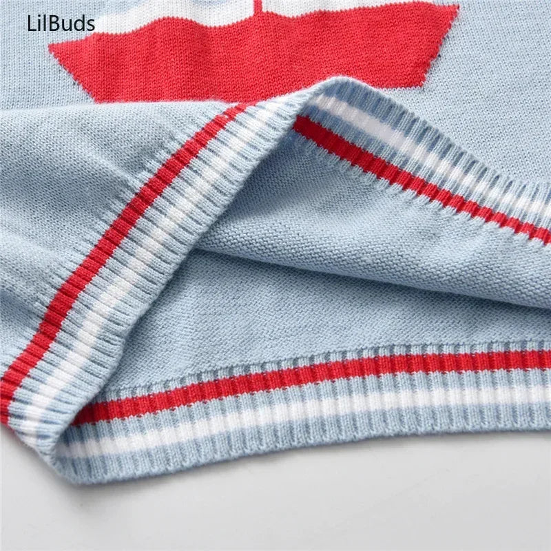 Knitted Summer Baby Boy Set