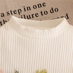 Floral Mesh Princess Baby Dress
