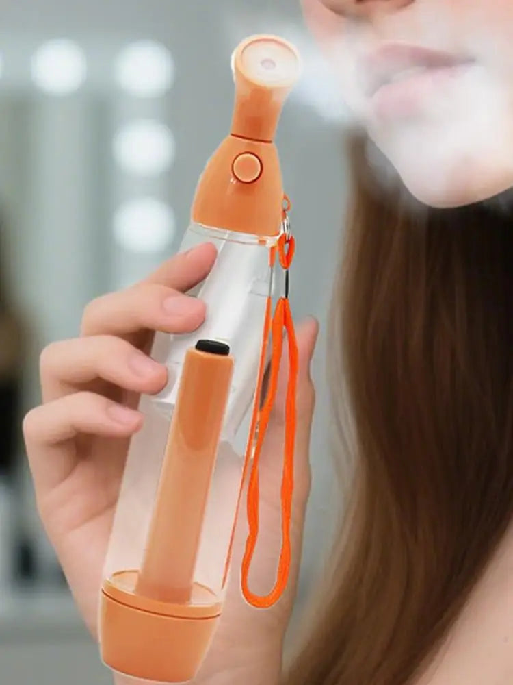 Mist Spray Bottle Moisturizing Facial Mister Atomization Humidifier Manual Steamer Hydrating Humidifier Portable Skin Care Tool