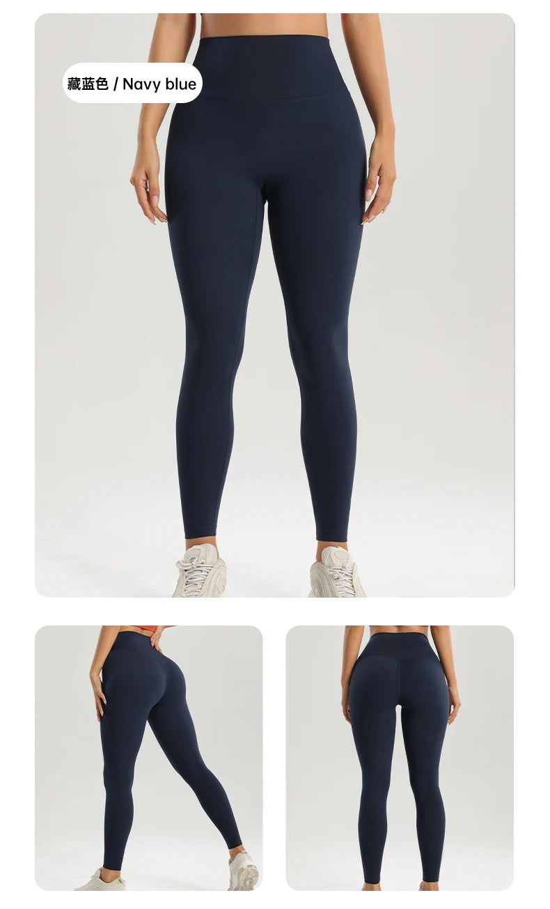 Yoga Leggings for Fitness Legging Sport Femme Slim Fit Pants Female Buttery Soft High Waist Leggins Push Up Gym Tights Women