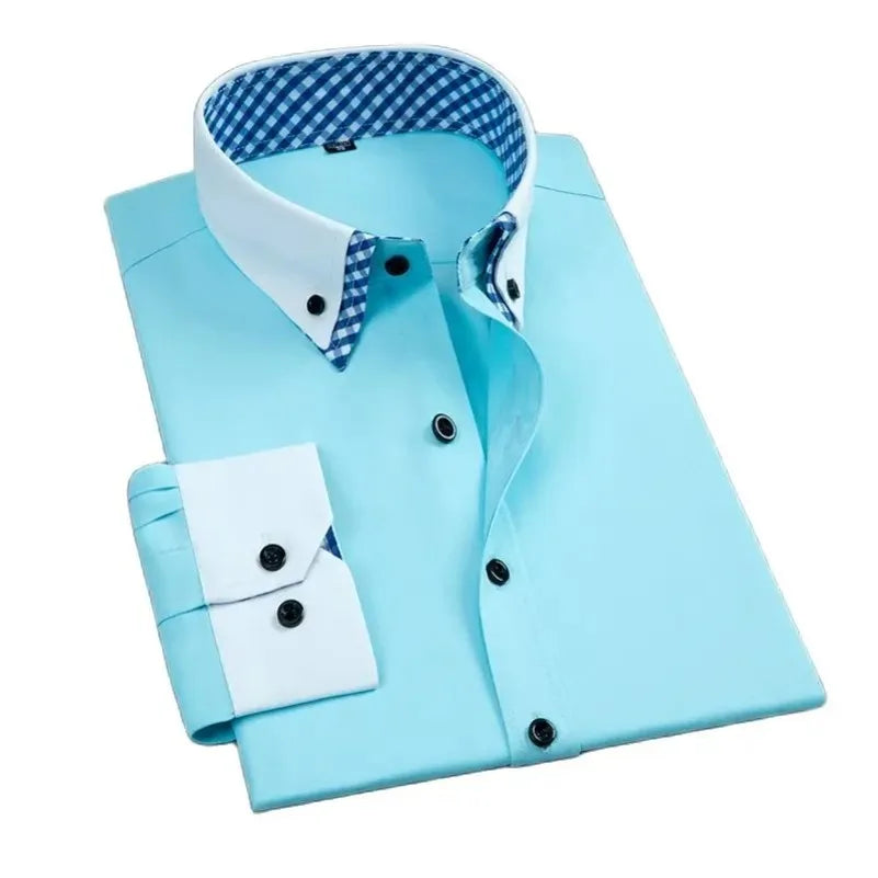 Premium Non-Iron Business Dress Shirt