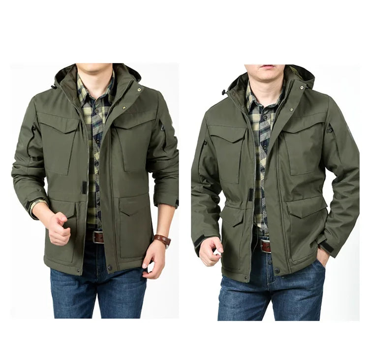 Waterproof Hooded Tactical Field Jacket