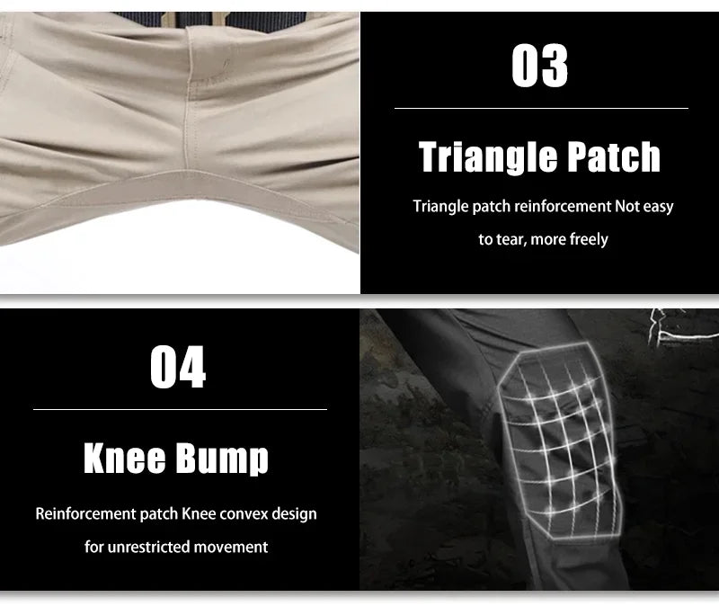 Waterproof Multi Pocket Cargo Pants