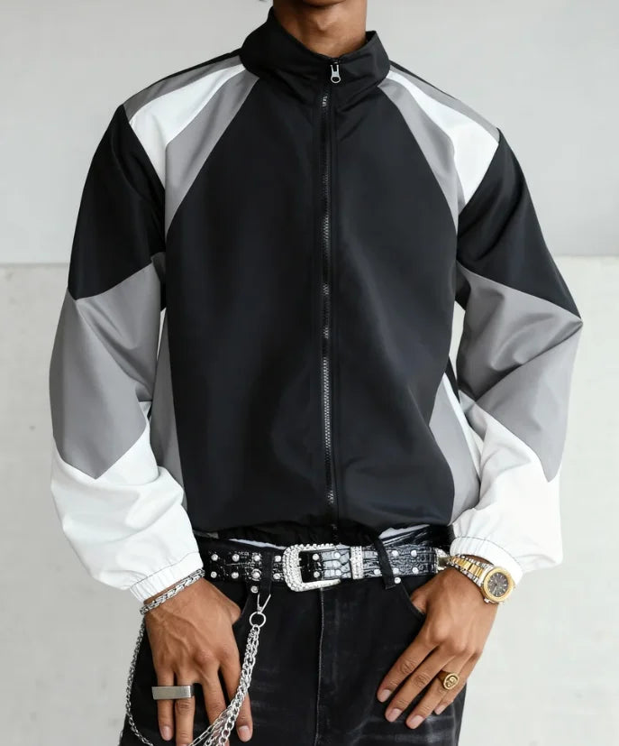 Lightweight Color Block Jacket