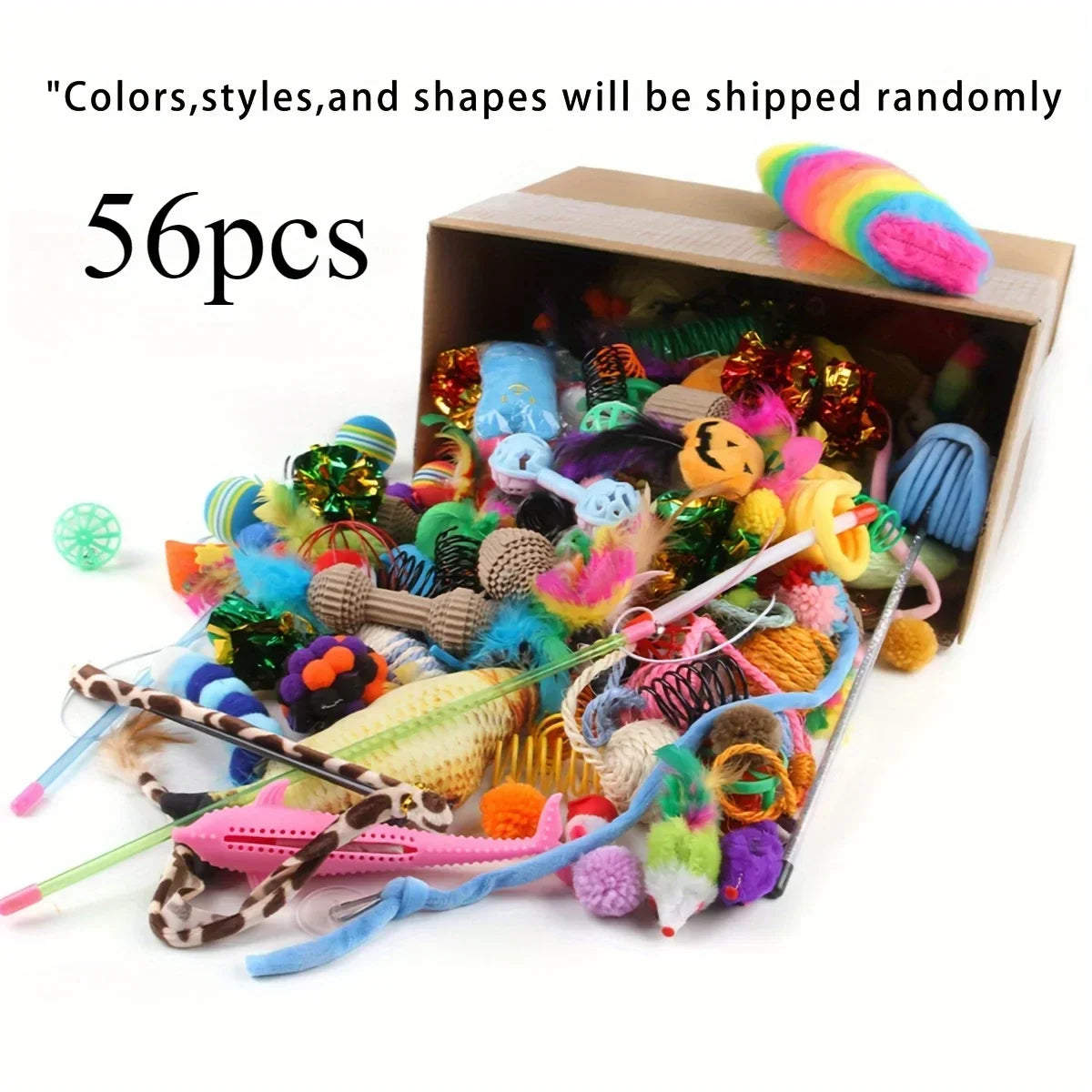 Mixed Pack Multi-Cat Toy Bundle