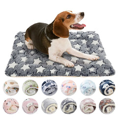 Flannel Winter Sleeping Mattress Cushion