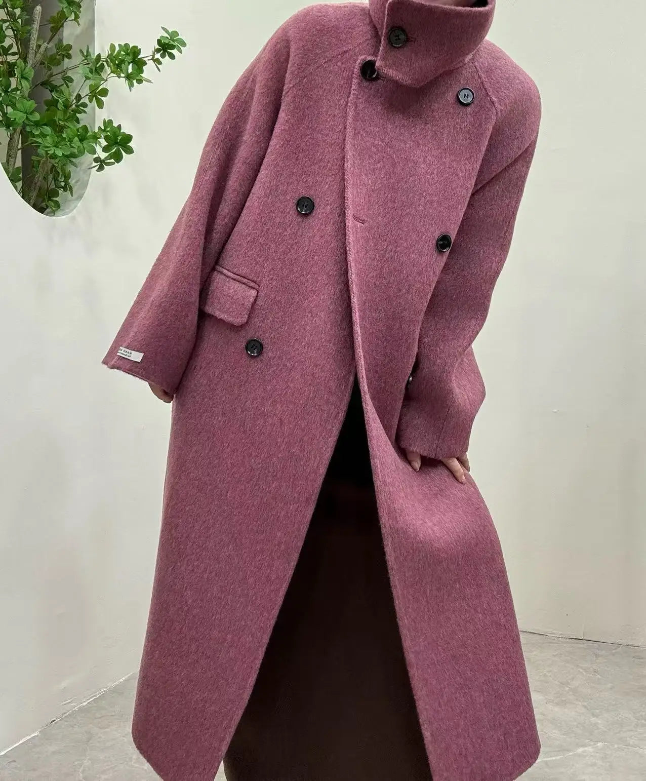 Retro Double-Sided Wool Short Coat