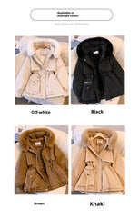 Fleece Lined Hooded Winter Puffer