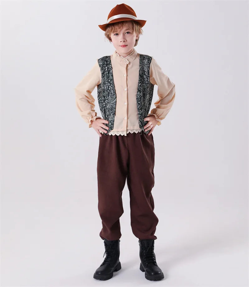 Medieval Bavarian Kids Costume Set