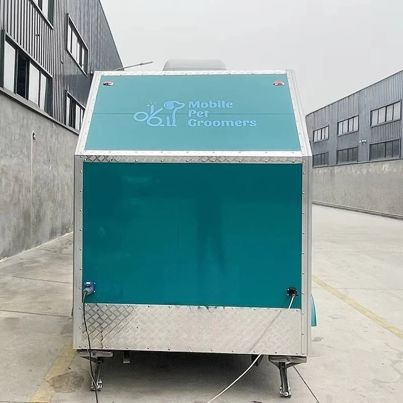 Fully Equipped Mobile Grooming Trailer